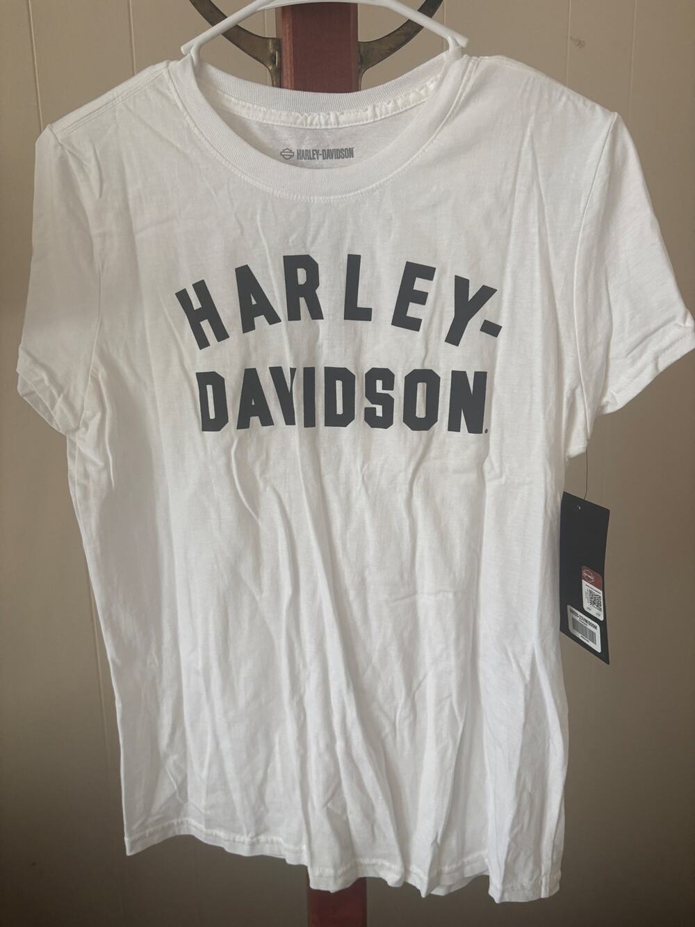 White Women’s Harley Davidson Tee Medium NWT